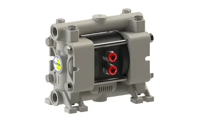 AP07: bomba neumática de doble diafragma Phoenix Accurate