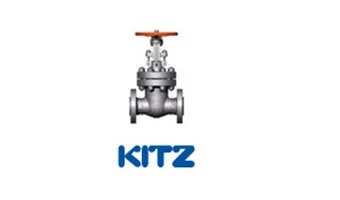 Válvula de compuerta industrial KITZ de acero inoxidable con volante de operación superior